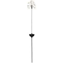Aurinkokennovalo Star Trading Firework, 85cm, musta