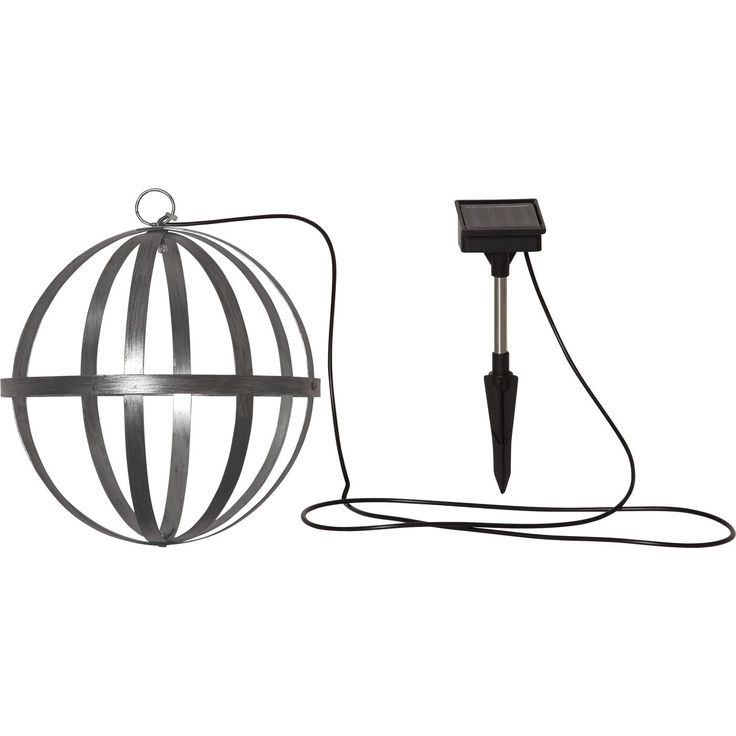 Aurinkokennokoristevalaisin Star Trading Astri 25cm, hopea