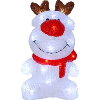 LED-valokoriste Star Trading Crystalo poro 30 cm