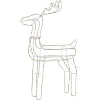 LED-valokoriste Star Trading Tuby Deer koristeporo 105 cm