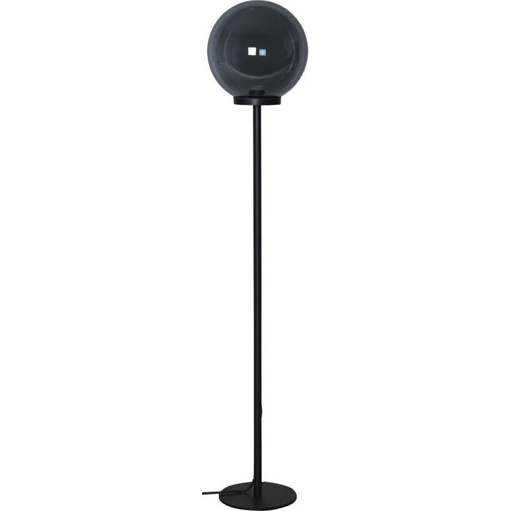 Lattiavalaisin Star Trading Orby, ulkokäyttöön, 150cm, musta/savunharmaa