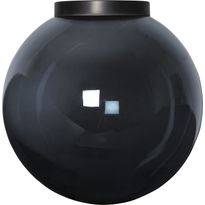 Akryylikupu Star Trading Orby, 30cm, musta/savunharmaa