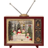 LED-valokoriste Star Trading Vinter TV, punainen