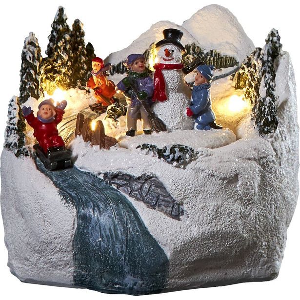 LED-pöytäkoriste Star Trading Winterville, 10.5cm