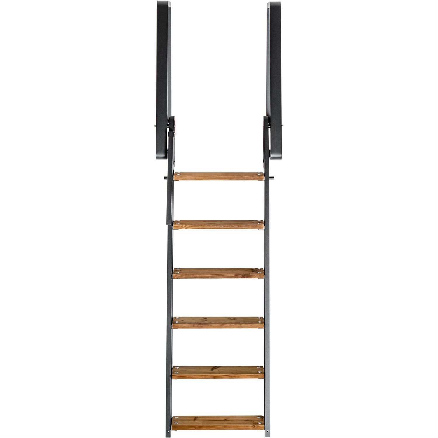 Laituritikkaat Savorak, jatko-osa, 2 askelmaa, hst, askelmat painekyllästetty mänty ruskea