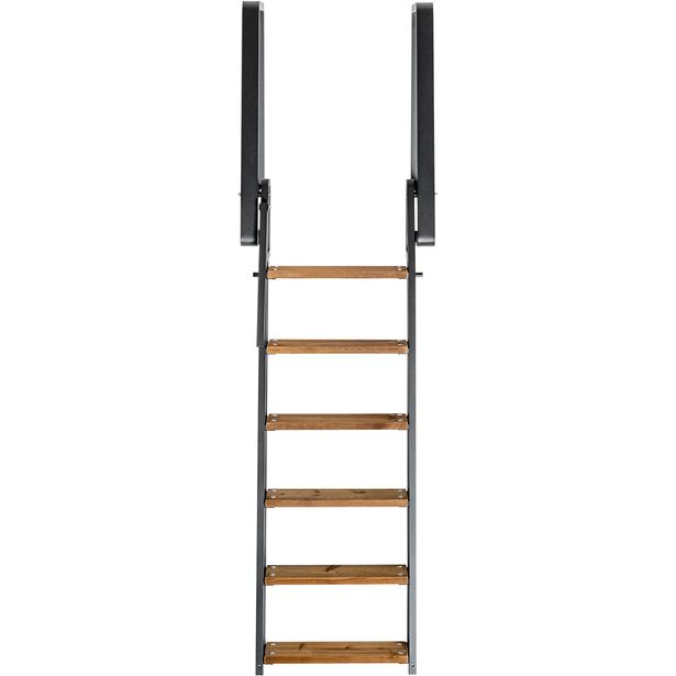 Laituritikkaat Savorak, jatko-osa, 2 askelmaa, hst, askelmat painekyllästetty mänty ruskea