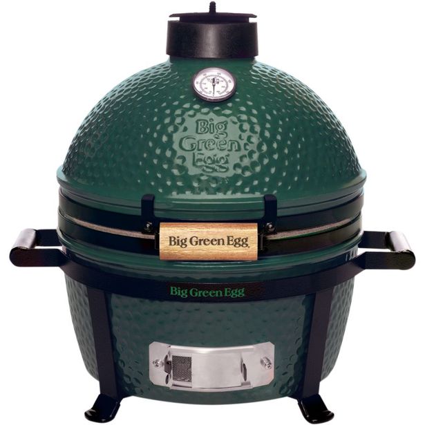 Hiiligrilli Big Green Egg Minimax sisältää tulipesän ja sivukahvat