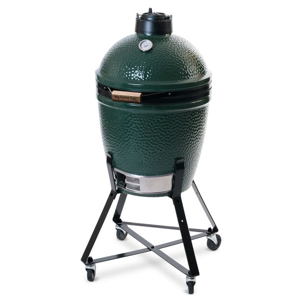 Jalusta Big Green Egg M-grillille, pyörillä