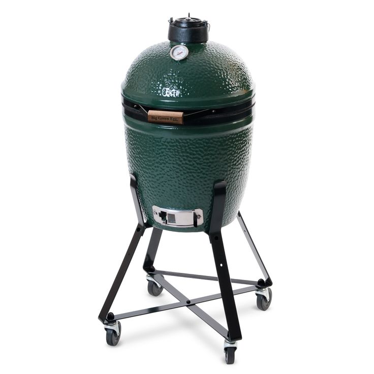 Jalusta Big Green Egg S-grillille, pyörillä