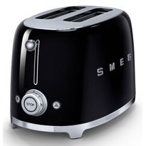 Leivänpaahdin Smeg TSF01BLEU, 2-viipaleen, musta