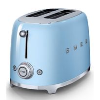 Leivänpaahdin Smeg TSF01PBEU, 2-viipaleen, pastellinsininen