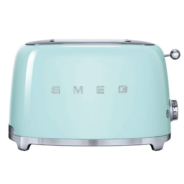Leivänpaahdin Smeg TSF01PGEU, 2-viipaleen, mintunvihreä