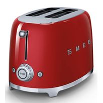 Leivänpaahdin Smeg TSF01RDEU, 2-viipaleen, punainen