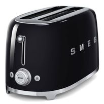 Leivänpaahdin Smeg TSF02BLEU, 4-viipaleen, musta