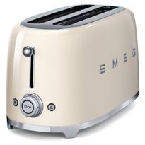 Leivänpaahdin Smeg TSF02CREU, 4-viipaleen, kerma