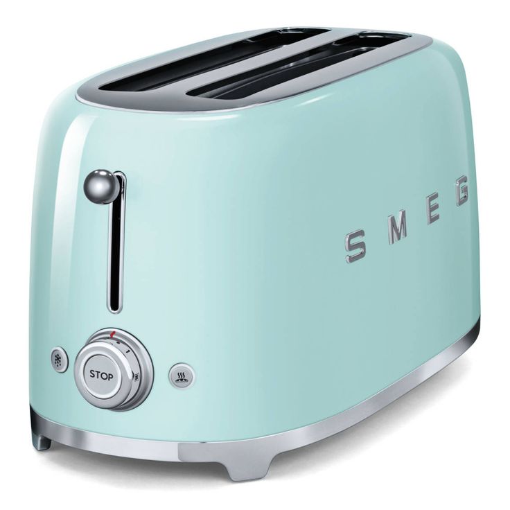 Leivänpaahdin Smeg TSF02PGEU, 4-viipaleen, mintunvihreä