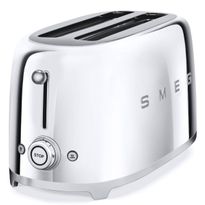 Leivänpaahdin Smeg TSF02SSEU, 4-viipaleen, kromi