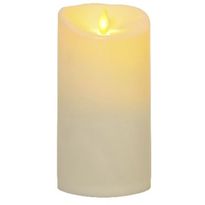 LED-pöytäkynttilä Star Trading Twinkle, 17,5cm, luonnonvalkoinen