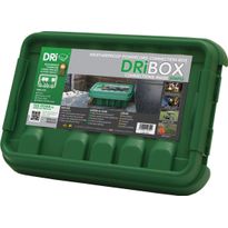 Johtolaatikko Star Trading DriBox, 130x330x230mm, vihreä