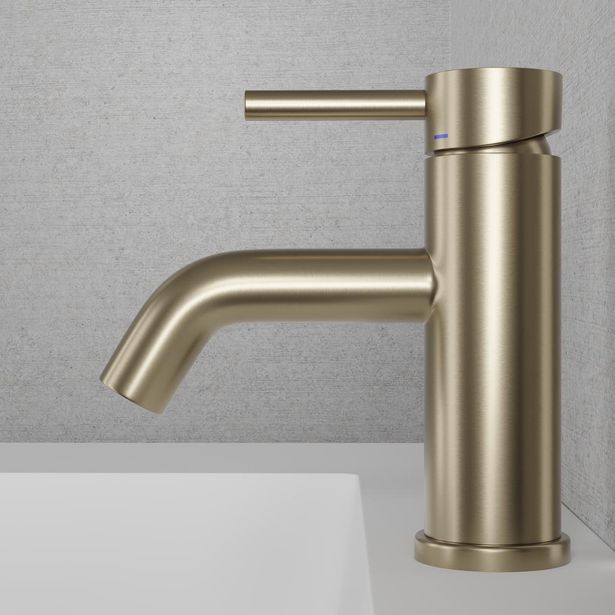 Pesuallashana Scandtap Steel Wave, Champagne