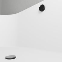 Pohjaventtiili kylpyammeelle Scandtap + ylivuotosarja, Shadow