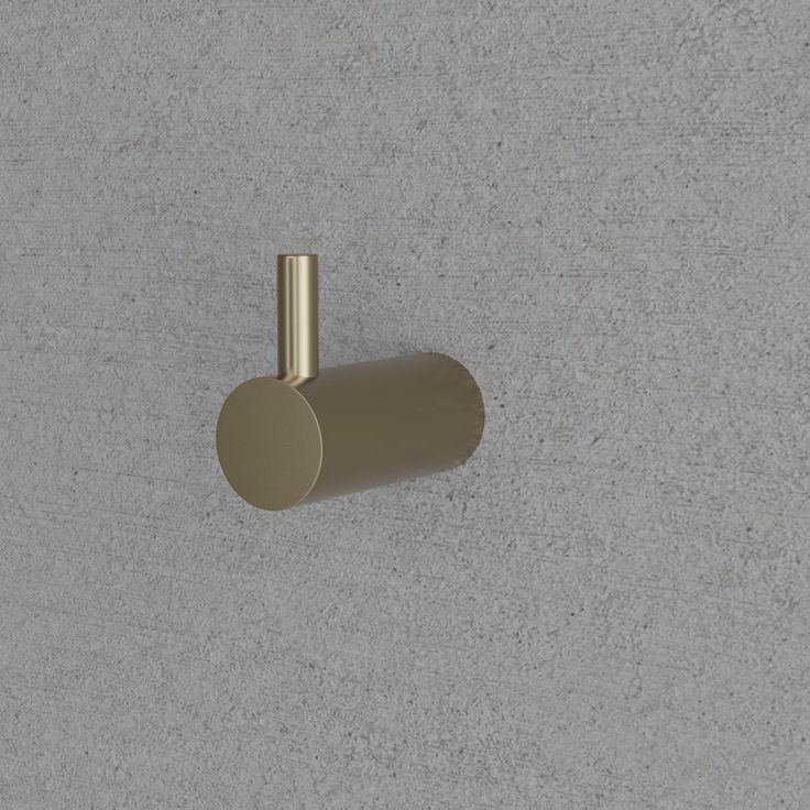 Yksittäiskoukku Scandtap Steel Style Champagne
