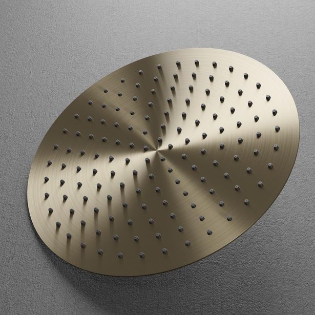 Sadesuihkupää Scandtap Harmonized 300 mm, Champagne