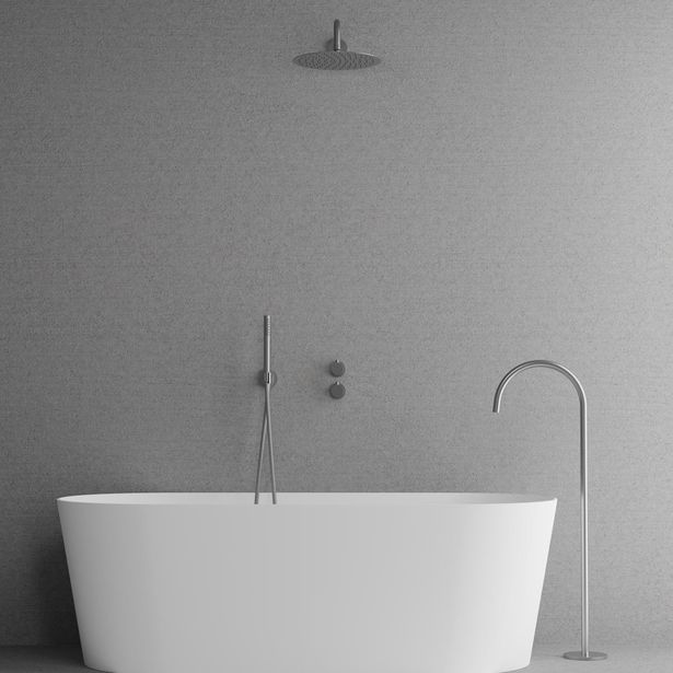 Sadesuihkusetti Scandtap Harmonized Bliss 3, termostaattihanalla ja juoksuputkella, Original