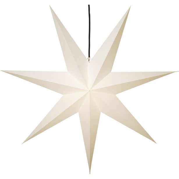 Valotähti Star Trading Frozen, 140cm, paperi, valkoinen