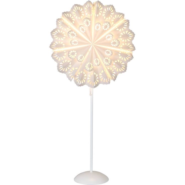 Pöytätähti Star Trading Glimma, 750x350x150mm, valkoinen