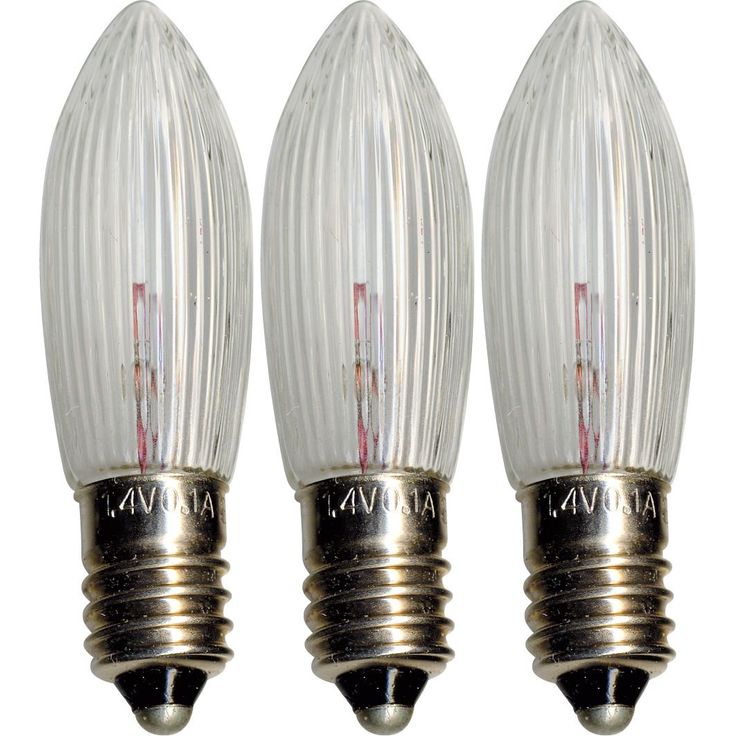 Varalamppu Star Trading E10 1,8W 24V, Ø45x13mm, 3 kpl
