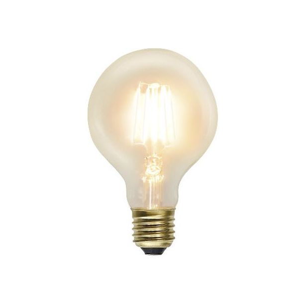 LED-polttimo Star Trading Soft Glow, E27, G80, 2,3W, 2100K
