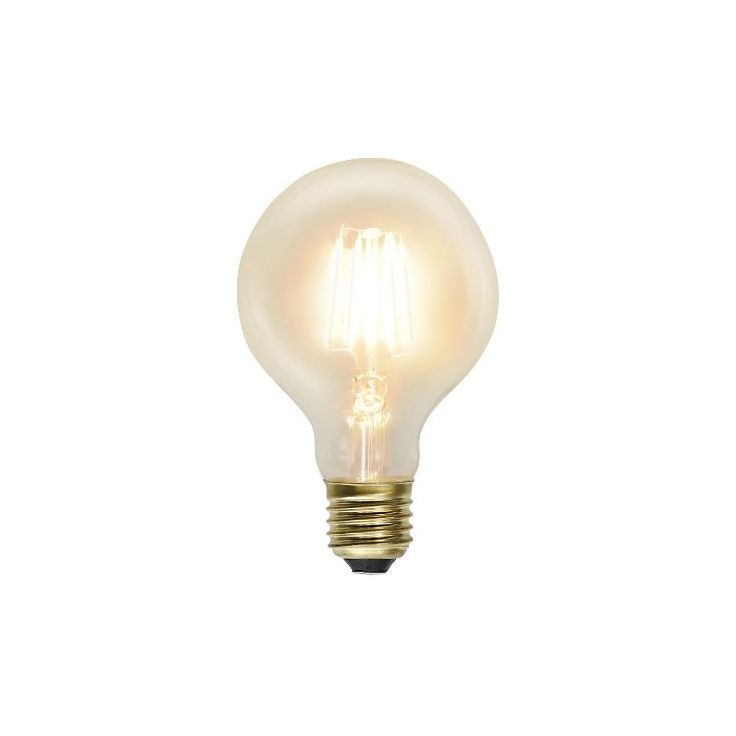 LED-polttimo Star Trading Soft Glow, E27, G80, 2,3W, 2100K