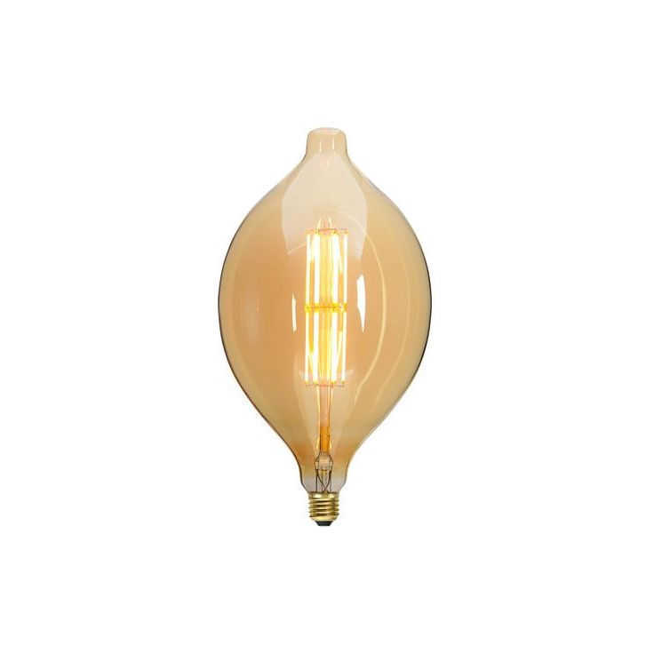 LED-polttimo Star Trading Industrial Vintage, E27, BT180, 10W, 2000K himmennettävä, meripihka