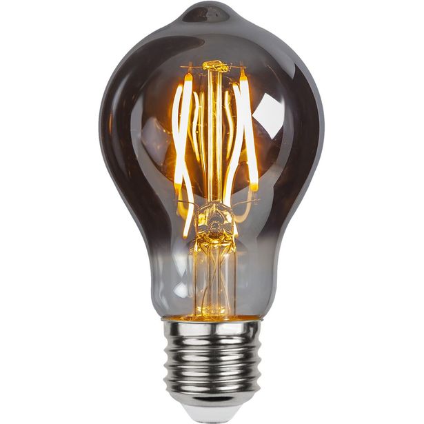 LED-lamppu Star Trading Decoration LED 355-80, Ø60x109mm, E27, savunharmaa, 2W, 2100K, 60lm