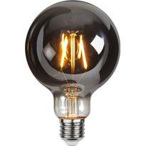 LED-lamppu Star Trading Decoration LED 355-82, Ø95x145mm, E27, savunharmaa, 1.8W, 2100K, 80lm