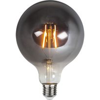LED-lamppu Star Trading Decoration LED 355-83, Ø125x178mm, E27, savunharmaa, 1.8W, 2100K, 80lm
