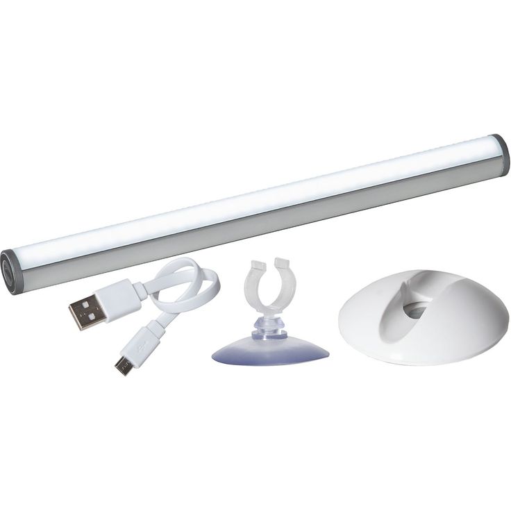 Ladattava LED-lamppu Star Trading Make-up Light, Ø17x206mm