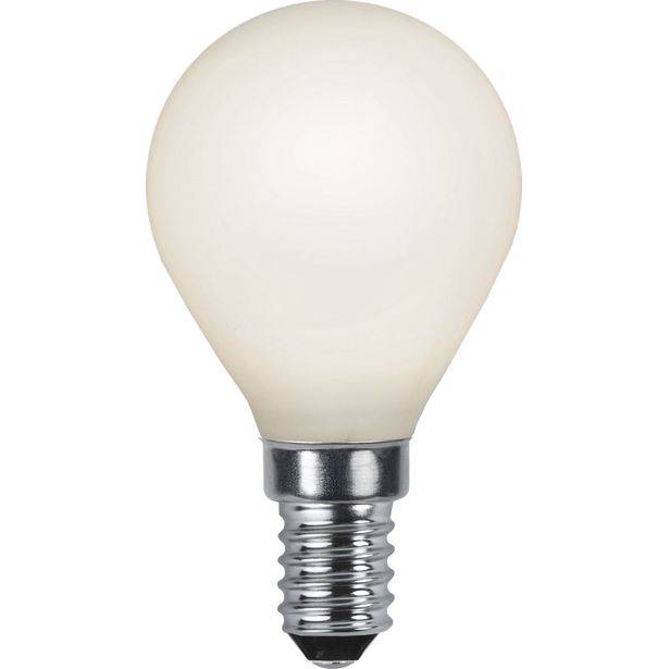 LED-lamppu Star Trading Illumination LED 375-13-1, Ø45x79mm, E14, opaali, 4.7W, 4000K, 470lm