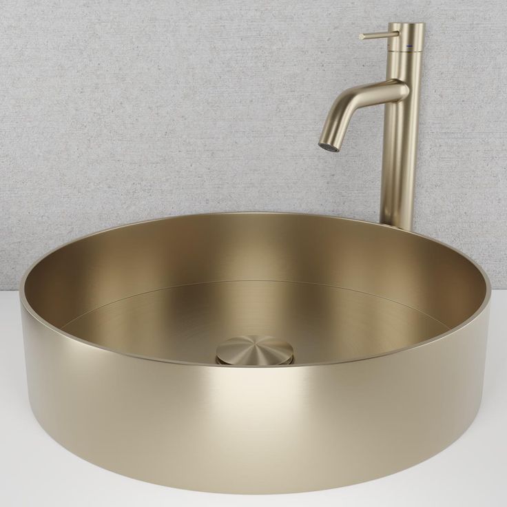 Malja-allas Scandtap Steel Rare R Champagne, ø375mm, Champagne