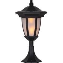 Aurinkokennopuutarhavalaisin Star Trading Flame LED, 155x630x155mm, musta