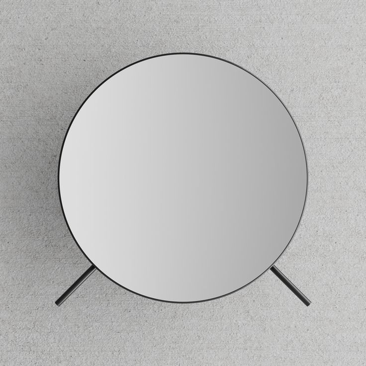 Kylpyhuoneen peili Scandtap Steel Style suurentava, Ø192mm, Shadow