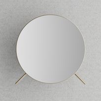 Kylpyhuoneen peili Scandtap Steel Style suurentava, Ø192mm, Champagne