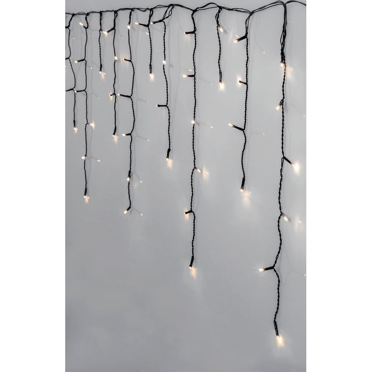 Jääpuikkovalosarja Star Trading Serie LED Crispy Ice White, 480 valoa, 11900x550mm
