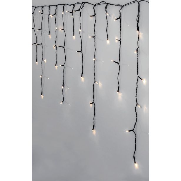 Jääpuikkovalosarja Star Trading Serie LED Crispy Ice White, 960 valoa, 23900x550mm