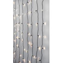 Valoverho Star Trading Serie LED Crispy Ice White, 80 valoa, 1,3x1,3m