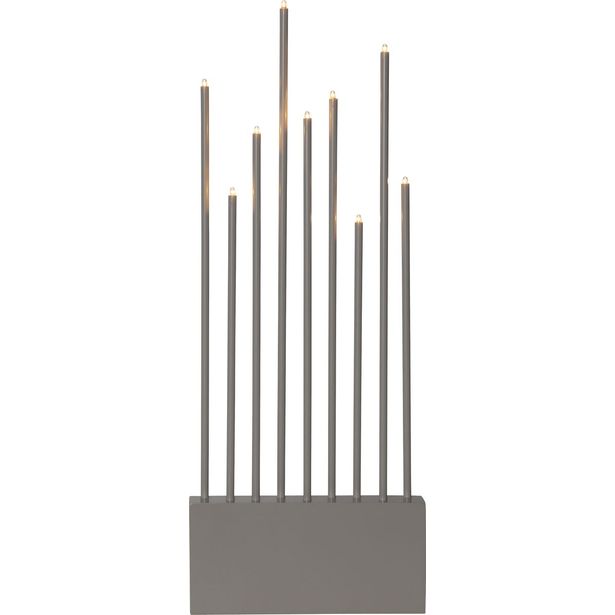 Kynttelikkö Star Trading Buzz, 600x230x60mm, beige