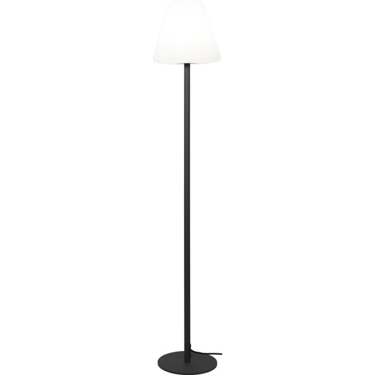 Ulkolattiavalaisin Star Trading GardenLight, 280x280x1500mm, harmaa