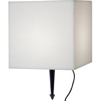 Ulkovalaisin Star Trading Gardenlight, 380x380x380mm, valkoinen