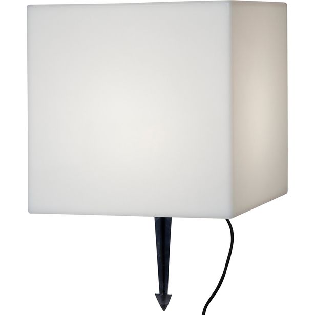 Ulkovalaisin Star Trading Gardenlight, 380x380x380mm, valkoinen